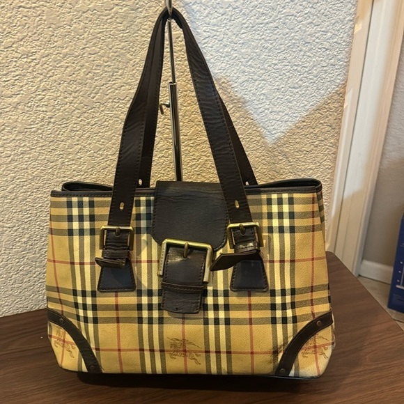 Burberry Handbags - Vintage Burberry in PVC Leather